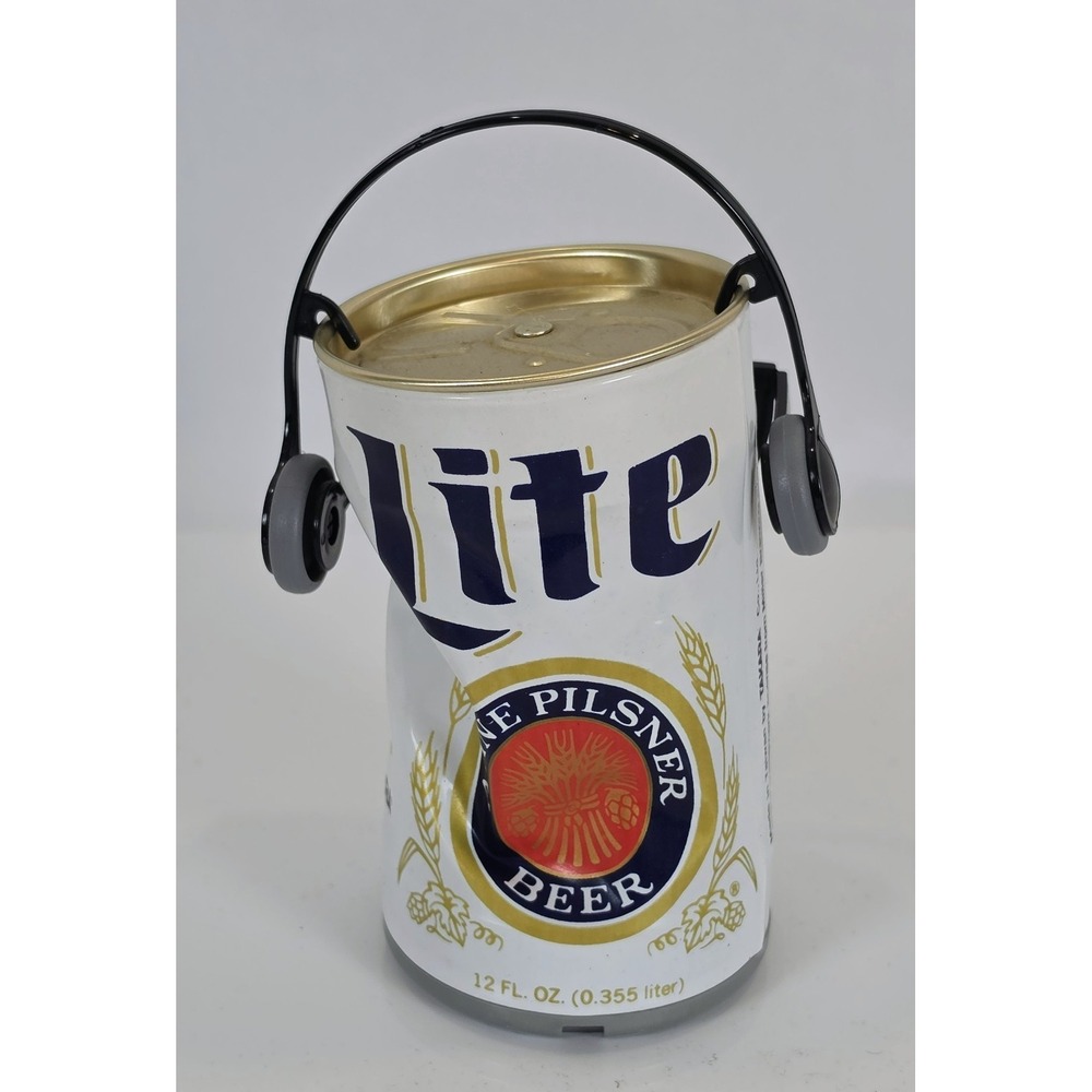 Takara The Rock'n Company 1990 Miller Lite Dancing Beer Can Complete Not Working